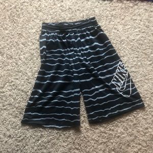 Black and grey Nike shorts